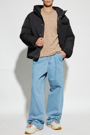 Jacquemus Jacket With Logo, Mens, Black