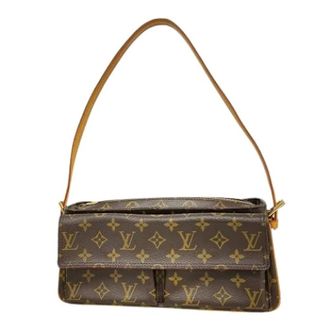 Louis Vuitton Pre-owned Canvas Shoulder Bag - Dames - Pre-owned - Bruin - Maat: ONE Size