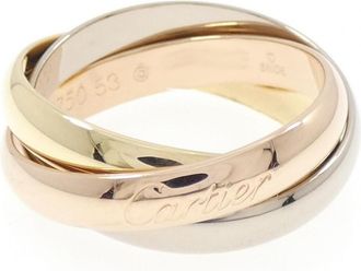 Cartier Yellow Gold (18K) Pink Gold (18K) White Gold (18K) Band Ring (Pre-Owned)