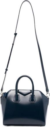 Givenchy Tassen.. Navy - Dames - Handtassen - Blauw - ONE Size - Satijn - Tassen
