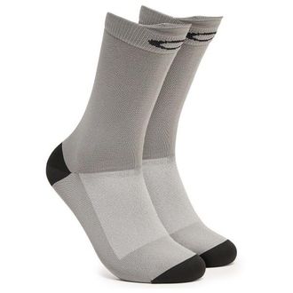Oakley Seeker Long Sock Velosocken f&uuml;r Herren | grau