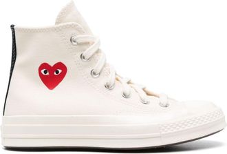 Comme Des Garçons Chuck Taylor Red Heart Sneakers