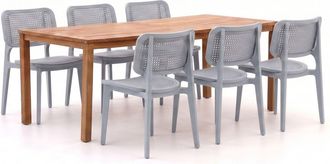Forza Furniture Forza Xitta/Liverpool 210cm dining tuinset 7-delig
