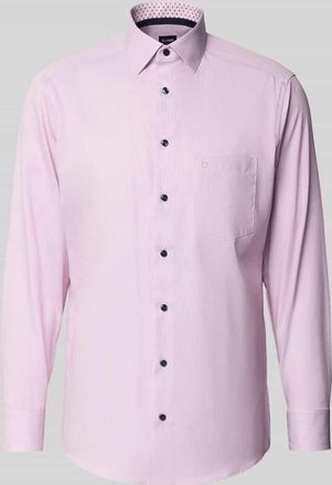 Olymp Regular Fit Business-Hemd mit Kentkragen in Rose, Gr&ouml;&szlig;e 39
