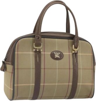 Burberry Pre-owned Handbags, female, Beige, Size: ONE SIZE Pre-owned Hand Bag
