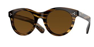 Oliver Peoples OV5451SU Merrivale Polarized 100357 Womens Sunglasses Brown Size 49