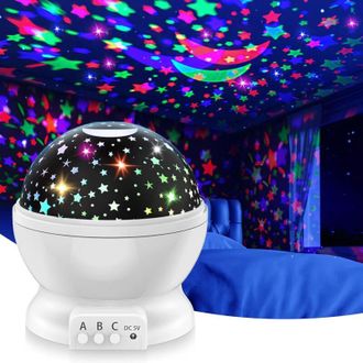 OEM Proyector De Cielo Estrellado Para Ni&ntilde;os De Dos A Doce A&ntilde;os, Luz Nocturna Para Decorar La Habitaci&oacute;n Infantil Y Para Un Sue&ntilde;o Reparador - Crezuo