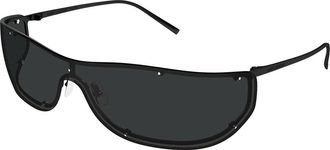 Saint Laurent SL 807 Asian Fit 002 Mens Sunglasses Black Size 99