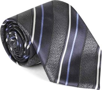 Brioni Cravatta a righe - Blu