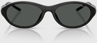 Diesel Oval Sunglasses - Sunglasses - Unisex - Black
