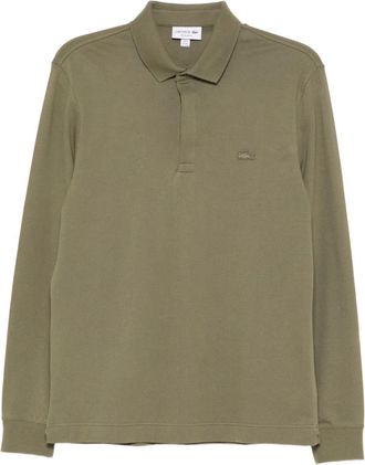 Lacoste Polo in piqu&eacute; - Verde