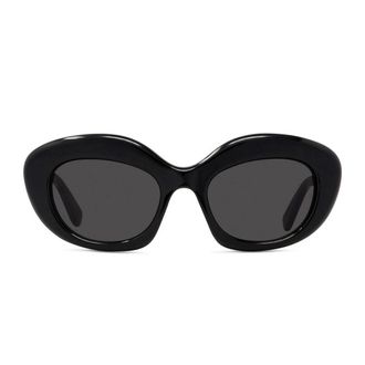 Loewe Sunglasses, female, Black, Size: 51 MM Curvy Sunglasses