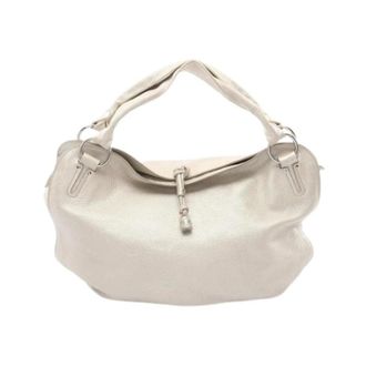 Celine Pre-owned Shoulder Bags, female, White, Size: ONE SIZE Pre-owned Vintage Shoulder Bag