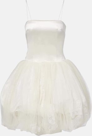 Danielle Frankel Bridal - Abito Sadie in lana e seta