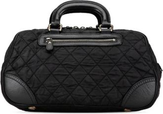 Chanel Pre-owned Handbags, female, Black, Size: ONE SIZE Pre-owned Nylon handbags