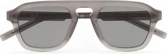 Kaleos Crowne 003 Zonnebril - Dames - Zonnebrillen - Grijs - 51 MM - Accessoires