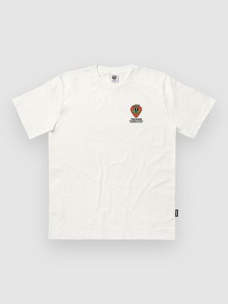 THE DUDES Strawberry Seasonal T-Shirt weiss