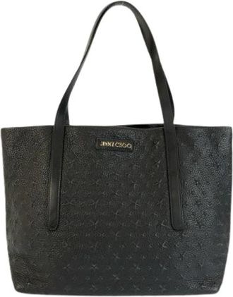 Jimmy Choo London Pre-owned Sofia Tote Bag - Dames - Vintage Shopper - Zwart - ONE Size - Leer - Vintage