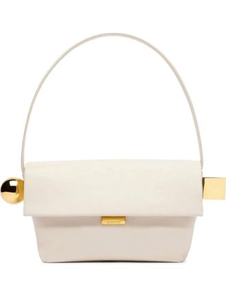 Jacquemus Schultertasche aus Leder mit Schnalle
