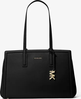 Michael Kors Laila Medium Leather Tote Bag