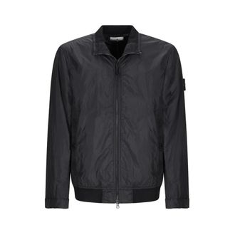 Stone Island Hombre, Chaquetas, Negro, Talla: M