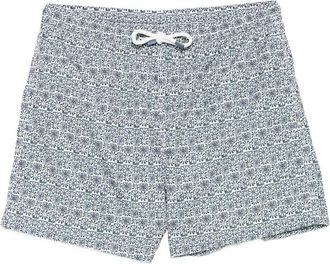 Fedeli Floral-print Swim Shorts