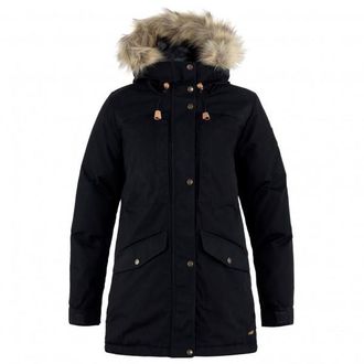 Fj&auml;llr&auml;ven Singi Down Jacket Parka f&uuml;r Damen | schwarz