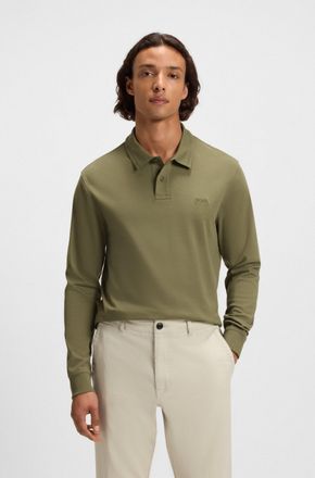 Boss Orange by Hugo Boss Poloshirt BOSS ORANGE Pe, Herren, Gr. XXL, gr&uuml;n (open gr&uuml;n342), Jersey, Obermaterial: 100% Baumwolle, regular fit, B&uuml;ndchen, Shirts Poloshirt, mit Pol