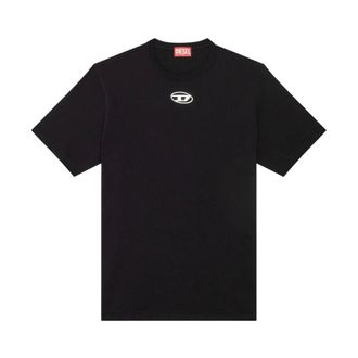 Diesel T-Shirts, male, Black, Size: S Diesel Shirts