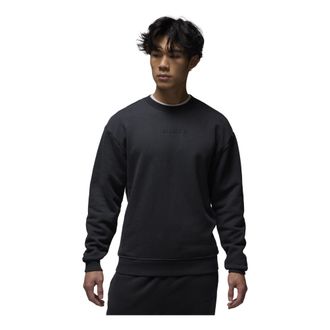 Nike Jordan Air Jordan Wordmark knitted crew neck sweatshirt Black FJ7789-045