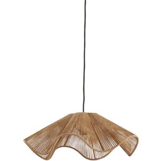 Light & Living Light & Living - L&aacute;mpara Colgante - Fodara - Natural - Textil