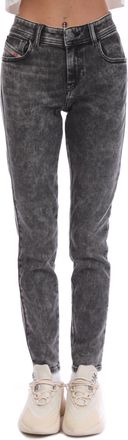 Diesel Dames/Dames 2017 Slandy Super Skinny Jeans (Zwart/Grijs)