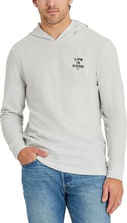 Life is good Hooded Slub T-Shirt