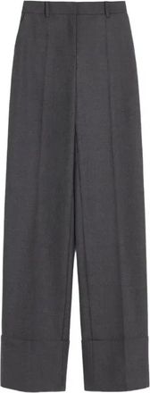 Valentino Garavani Virgin Wool Trousers - Womens - Virgin Wool