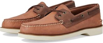 Sperry Top-Sider Authentic Original 2-Eye Double Sole Mens Lace-up Boots Brown : 10.5 W (EE), Leather
