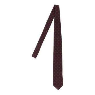 Brunello Cucinelli Corbata Chevron - Accessories - Hombre - Rojo - ONE SIZE