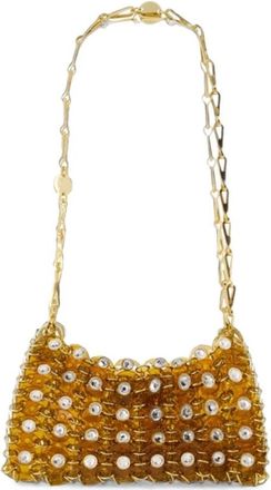 Paco Rabanne 1969 Nano Schoudertas - Dames - Schoudertassen - Geel - ONE Size - Tassen