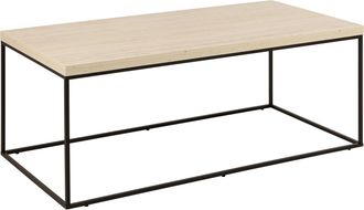 Furniture To Go Barossa Coffee Table in Light Oak and Black