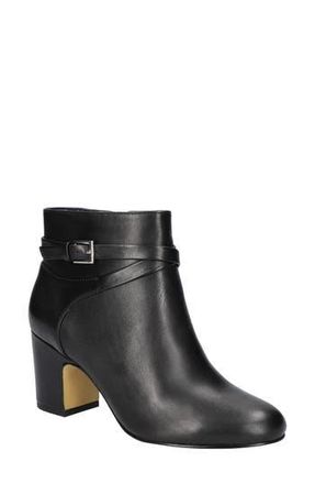 Bella Vita Arlette Bootie in Black Leather at Nordstrom Rack, Size 8.5