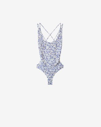 Isabel Marant Tenisia Swimsuit - Women - Blue - Size 34 - Isabel Marant - Summer Collection Women - New High Summer Capsule Collection