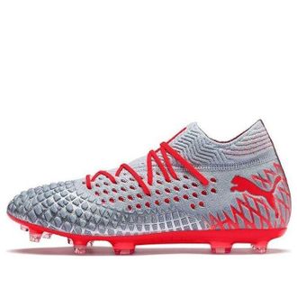 Puma Future 4.1 Netfit FG/AG Glacial Blue Energy Red 105579-01