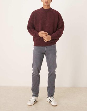 Mango Patrick - Jeans slim grigi-Grigio