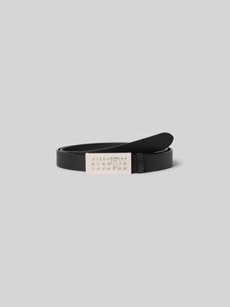 Maison Margiela G&uuml;rtel mit Logo-Pr&auml;gung in Black, Gr&ouml;&szlig;e 1