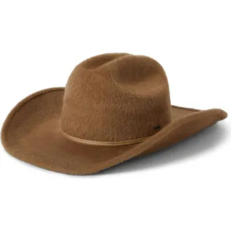 Brixton Mesquite Cowboy Hat in Khaki at Nordstrom Rack, Size X-Small