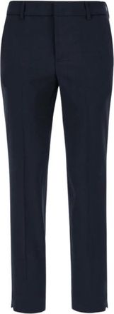 Pantaloni Torino New York Broek - Dames - Broeken - Blauw - Maat: M Wol