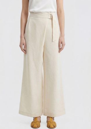 Brunello Cucinelli Pantaloni a zampa Brunello Cucinelli in misto lino