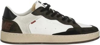 Crime London Schoenen, Heren, Veelkleurig, 42 EU, Leer, Chelsea Sneakers