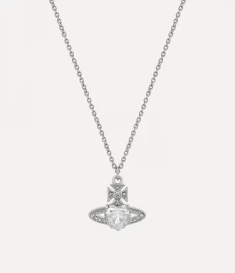 Vivienne Westwood Ariella Pendant Necklace Platinum-white-cz-crystal- Platinum-white-cz-crystal- Women