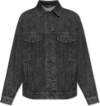 Dolce & Gabbana Denim jack - Heren - Spijkerjassen - Grijs - L - Denim - Jassen