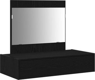 vidaXL Vidaxl - Dressing Table Black 83 x 40 x 70 cm Engineered wood